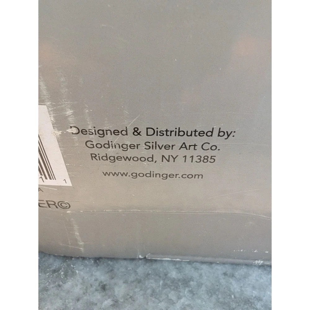 Shannon Crystal By Godinger‎ Dublin Crystal Large Chip-n-Dip Set 12